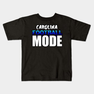 Mode Carolina Football Fans Sports Saying Text Kids T-Shirt